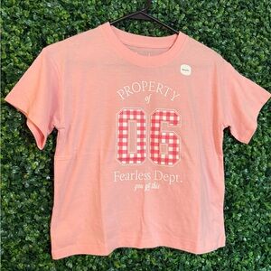 Xersion Peach Graphic Tee- Boxy Fit